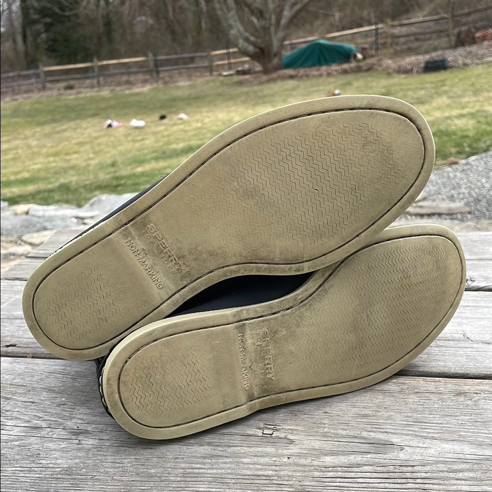 Sperry Top-Sider Gray and Black Boots - Picture 5 of 6